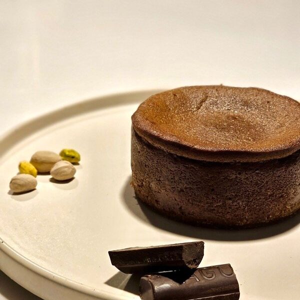 Tarta vasca chocolate Dubai individual